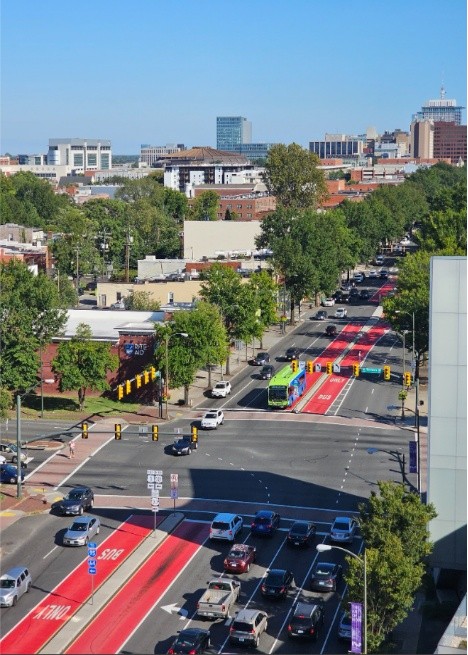 Dedicated Lane Center Running BRT